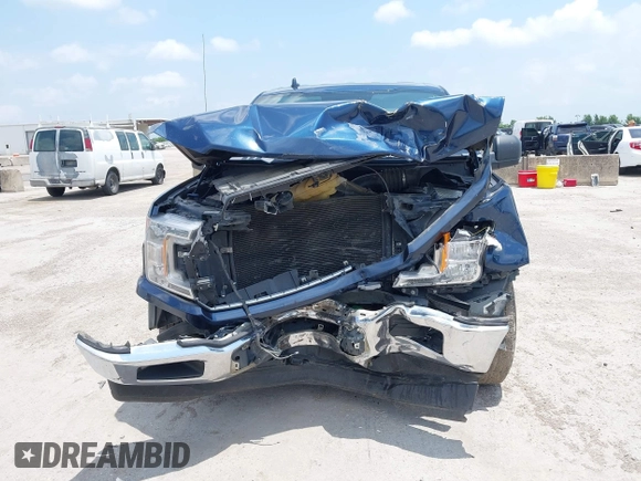 2018 Ford F-150 XL with VIN 1FTEW1C58JKD53884, listed as a IAAI auction lot 42402222 with 159,330 mi miles and . Bid and sale history available at DreamBid. Image 6.