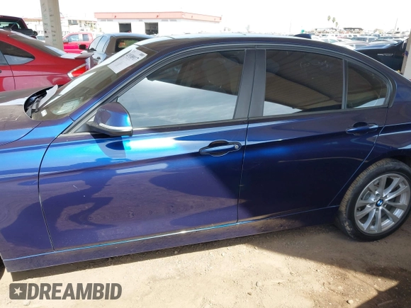 2016 BMW 3 Series 320i with VIN WBA8A9C57GK616589, listed as a IAAI auction lot 41938917 with 77,264 mi miles. Bid and sale history available at carsss.com. Image 14.