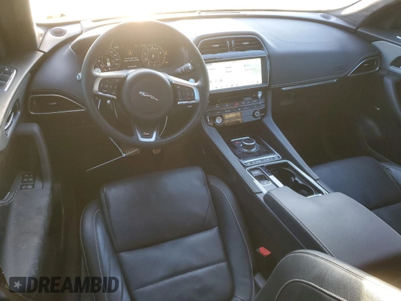 2020 Jaguar F-Pace S with VIN SADCM2FVXLA639831, listed as a Copart auction lot 87211504 with 28,995 mi miles and Salvage Title. Bid and sale history available at DreamBid. Image 8.