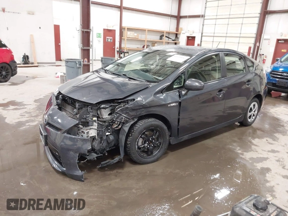 2013 Toyota Prius One with VIN JTDKN3DU1D1619845, listed as a IAAI auction lot 41935880 with 127,601 mi miles. Bid and sale history available at carsss.com. Image 18.