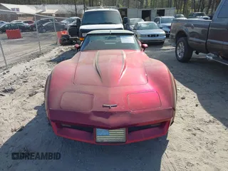 1981 Chevrolet Corvette with VIN 1G1AY8769B5102708, listed as a IAAI auction lot 41895949 with 98,292 mi miles. Bid and sale history available at carsss.com. Image 12.