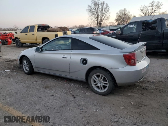 2005 Toyota Celica GT with VIN JTDDR32T550188277, listed as a Copart auction lot 84837824 with 185,709 mi miles and Salvage Title. Bid and sale history available at carsss.com. Image 2.