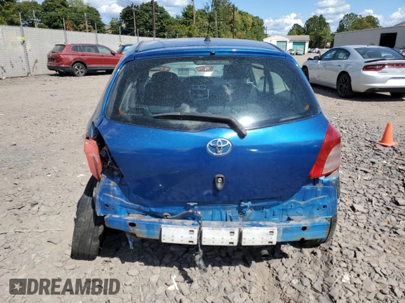 2008 Toyota Yaris with VIN JTDJT923885206351, listed as a Copart auction lot 72245144 with 262,643 mi miles and Salvage Title. Bid and sale history available at DreamBid. Image 6.