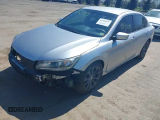 2014 Honda Accord Sport with VIN 1HGCR2F57EA186141, listed as a IAAI auction lot 41990049 with 95,805 mi miles and . Bid and sale history available at carsss.com. Image 17.