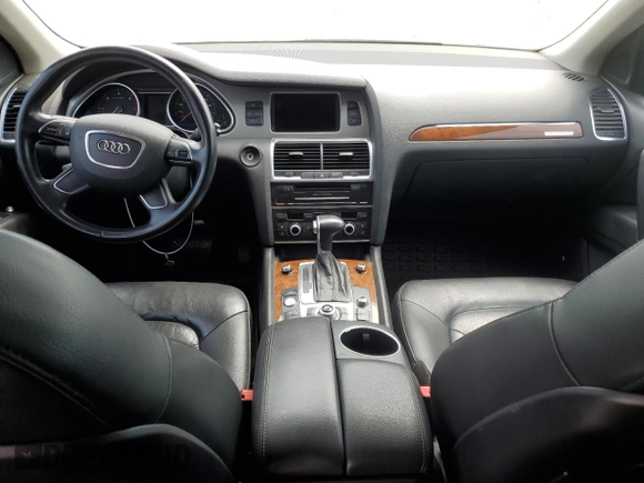 2015 Audi Q7 Premium Plus with VIN WA1LMAFEXFD017734, listed as a Copart auction lot 56646235 with 126,857 mi miles and Salvage title. Bid and sale history available at DreamBid. Image 8.