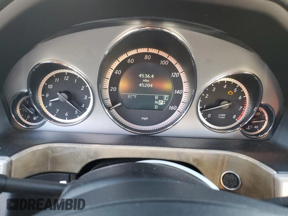 2011 Mercedes-Benz E 550 Luxury with VIN WDDHF7CBXBA289396, listed as a Copart auction lot 51108115 with 45,204 mi miles and Salvage Title. Bid and sale history available at DreamBid. Image 9.