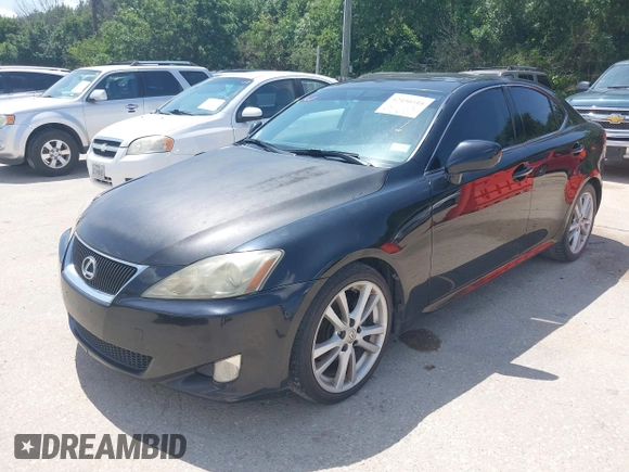 2006 Lexus IS 250 z VIN JTHBK262065018208, wystawiony jako IAAI lot #42450518 z przebiegiem 137 352 mil mil oraz . Historia ofert i sprzedaży dostępna na DreamBid. Obrazek 2.