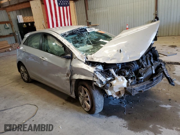2014 Hyundai Elantra GT with VIN KMHD35LH4EU183311, listed as a Copart auction lot 74260964 with 0 mi miles and Salvage Title. Bid and sale history available at carsss.com. Image 4.
