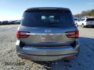 2019 Infiniti QX80 LUXE with VIN JN8AZ2NF2K9683793, listed as a Copart auction lot 45565415 with 63,650 mi miles and Salvage Title. Bid and sale history available at carsss.com. Image 6.