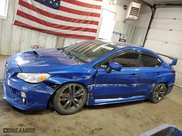 2017 Subaru WRX Premium with VIN JF1VA1E62H9834922, listed as a Copart auction lot 89070745 with 93,671 mi miles and Salvage Title. Bid and sale history available at carsss.com. Image 1.
