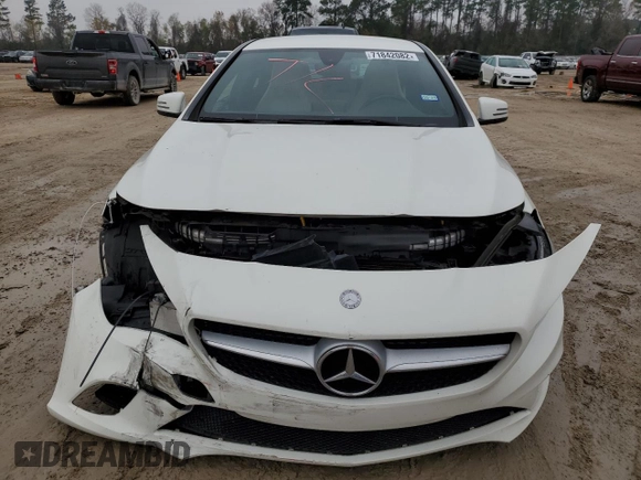 2016 Mercedes-Benz CLA with VIN WDDSJ4EB4GN367347, listed as a Copart auction lot 71842082 with 40,707 mi miles. Bid and sale history available at carsss.com. Image 5.