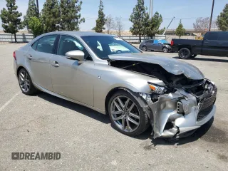 2015 Lexus IS 250 with VIN JTHBF1D20F5074084, listed as a Copart auction lot 60724265 with 66,957 mi miles and Salvage title. Bid and sale history available at DreamBid. Image 4.