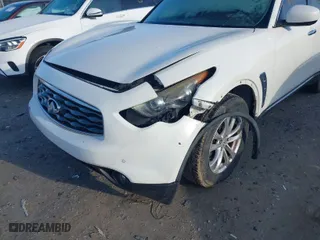 2011 Infiniti FX35 with VIN JN8AS1MW5BM731171, listed as a IAAI auction lot 41981096 with 184,536 mi miles. Bid and sale history available at carsss.com. Image 6.