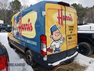 2020 Ford Transit Cargo with VIN 1FTBR1C86LKB53416, listed as a Copart auction lot 81788244 with 106,132 mi miles and Salvage Title. Bid and sale history available at DreamBid. Image 2.