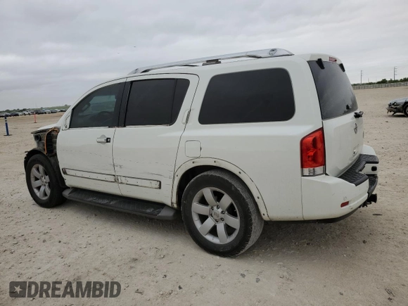 2014 Nissan Armada SV z VIN 5N1BA0ND9EN610504, wystawiony jako Copart lot #53310295 z przebiegiem 133 166 mil mil oraz Szkoda całkowita • Salvage title. Historia ofert i sprzedaży dostępna na DreamBid. Obrazek 2.