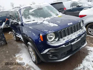 2018 Jeep Renegade Latitude with VIN ZACCJBBB4JPG91873, listed as a IAAI auction lot 41564229 with 99,821 mi miles and . Bid and sale history available at carsss.com. Image 1.