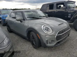 2022 MINI Clubman Cooper S with VIN WMWLV7C06N2R49662, listed as a Copart auction lot 74001264 with 0 mi miles and Salvage Title. Bid and sale history available at carsss.com. Image 4.