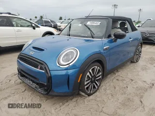 2023 MINI Convertible Cooper S with VIN WMW43DL09P3R05368, listed as a Copart auction lot 74806464 with Not provided miles and Non repairable. Bid and sale history available at DreamBid. Image 1.