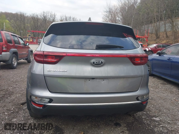 2020 Kia Sportage LX with VIN KNDPMCAC6L7630193, listed as a IAAI auction lot 42073485 with 48,743 mi miles. Bid and sale history available at carsss.com. Image 17.