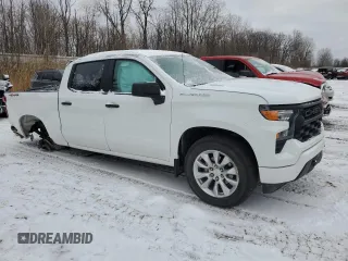 2024 Chevrolet Silverado 1500 Custom with VIN 1GCPDBEK4RZ339121, listed as a Copart auction lot 86582474 with Not Provided miles and Salvage Title. Bid and sale history available at DreamBid. Image 4.
