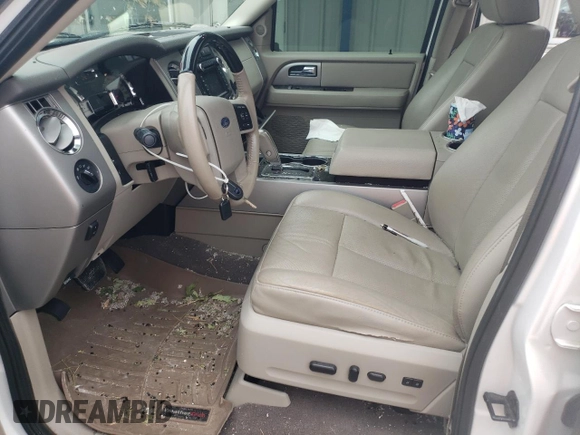 2014 Ford Expedition Max Limited with VIN 1FMJK2A59EEF11748, listed as a Copart auction lot 58237635 with 146,653 mi miles and Clean title. Bid and sale history available at DreamBid. Image 7.