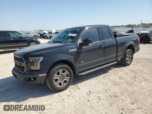 2016 Ford F-150 XL with VIN 1FTEX1CPXGKG04282, listed as a Copart auction lot 52522565 with 167,022 mi miles and Salvage title. Bid and sale history available at DreamBid. Image 1.