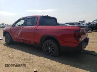 2021 Honda Ridgeline Sport with VIN 5FPYK3F10MB017541, listed as a Copart auction lot 60257215 with 12,227 mi miles and Salvage title. Bid and sale history available at DreamBid. Image 2.
