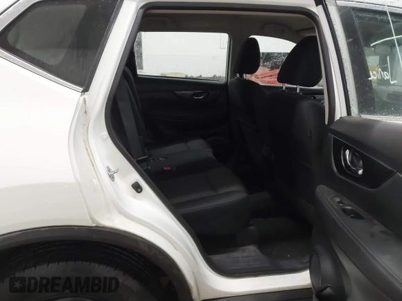 2017 Nissan Rogue S with VIN KNMAT2MT4HP559887, listed as a IAAI auction lot 41721946 with 97,692 mi miles. Bid and sale history available at carsss.com. Image 8.