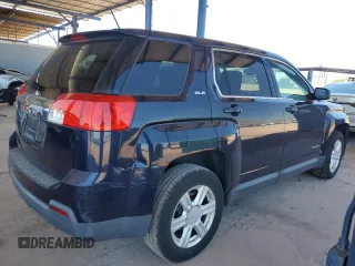 2015 GMC Terrain SLE with VIN 2GKALMEK9F6312433, listed as a Copart auction lot 62165065 with 136,695 mi miles and Clean title. Bid and sale history available at DreamBid. Image 3.