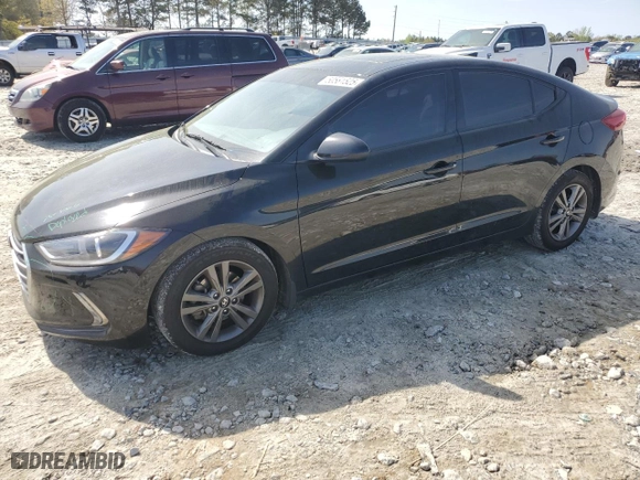 2018 Hyundai Elantra Value Edition with VIN 5NPD84LF4JH214592, listed as a Copart auction lot 50581525 with 65,511 mi miles and Salvage Title. Bid and sale history available at carsss.com. Image 1.