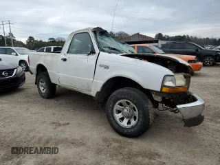 2000 Ford Ranger XL with VIN 1FTYR10V3YPA32048, listed as a Copart auction lot 45551325 with 223,645 mi miles and Salvage title. Bid and sale history available at DreamBid. Image 4.