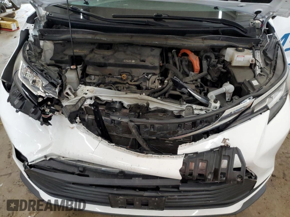 2021 Toyota Sienna LE z VIN 5TDKSKFC7MS023634, wystawiony jako Copart lot #61914675 z przebiegiem 87 980 mil mil oraz Szkoda całkowita • Salvage title. Historia ofert i sprzedaży dostępna na DreamBid. Obrazek 12.