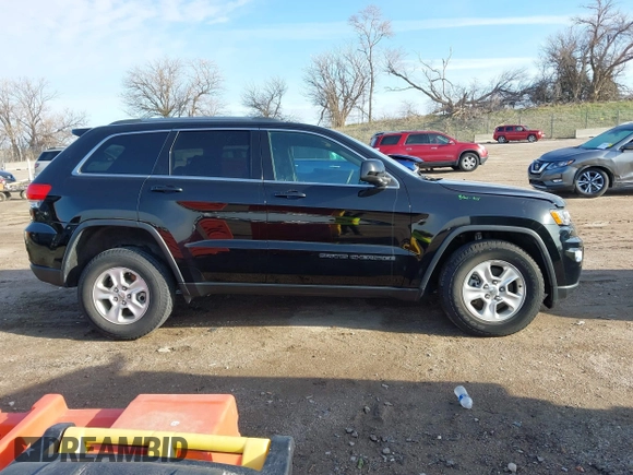 2017 Jeep Grand Cherokee Laredo with VIN 1C4RJFAG1HC642756, listed as a IAAI auction lot 41913149 with 25,846 mi miles. Bid and sale history available at carsss.com. Image 14.
