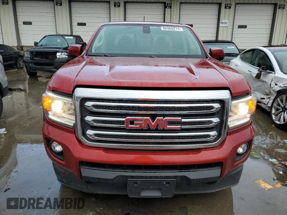 2016 GMC Canyon 2WD SLE with VIN 1GTG5CE36G1151014, listed as a Copart auction lot 86960274 with 71,593 mi miles and Salvage Title. Bid and sale history available at carsss.com. Image 5.