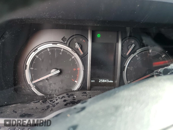 2023 Toyota 4Runner TRD Pro with VIN JTELU5JR8P6176034, listed as a Copart auction lot 49822735 with 25,843 mi miles and Salvage title. Bid and sale history available at DreamBid. Image 9.