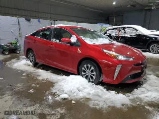 2022 Toyota Prius LE with VIN JTDL9MFU6N3040772, listed as a Copart auction lot 84241014 with 22,377 mi miles and Salvage Title. Bid and sale history available at carsss.com. Image 4.