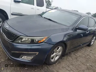 2015 Kia Optima LX with VIN 5XXGM4A70FG486256, listed as a IAAI auction lot 42211318 with 141,515 mi miles and . Bid and sale history available at DreamBid. Image 2.