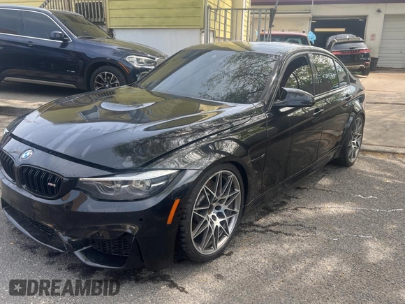 2018 BMW M3 z VIN WBS8M9C55J5J78860, wystawiony jako Copart lot #55635395 z przebiegiem 20 754 mil mil oraz Szkody całkowita. Historia ofert i sprzedaży dostępna na DreamBid. Obrazek 2.