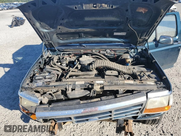 1994 Ford F-150 with VIN 1FTEX15H6RKB90443, listed as a Copart auction lot 75481384 with 136,168 mi miles and Salvage Title. Bid and sale history available at carsss.com. Image 12.