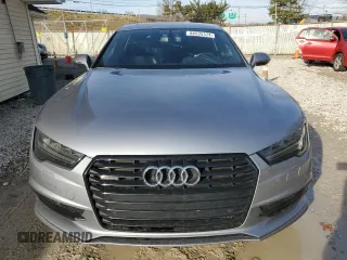 2017 Audi A7 Premium Plus with VIN WAUW2AFCXHN023910, listed as a Copart auction lot 86535324 with 63,793 mi miles and Salvage title. Bid and sale history available at DreamBid. Image 5.