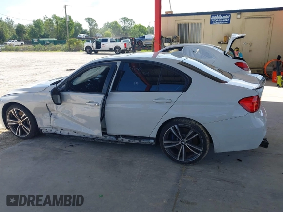 2015 BMW 3 Series 335i with VIN WBA3A9C57FK472521, listed as a IAAI auction lot 42672174 with Not provided miles and . Bid and sale history available at DreamBid. Image 14.