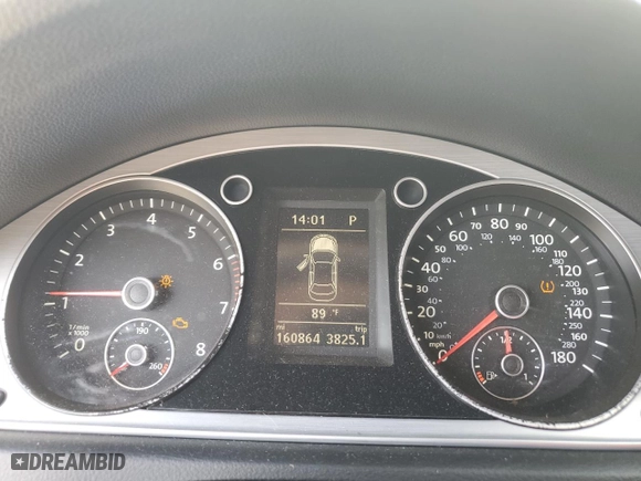 2015 Volkswagen CC R-Line with VIN WVWBN7ANXFE819686, listed as a Copart auction lot 78955844 with 160,864 mi miles and Salvage Title. Bid and sale history available at carsss.com. Image 9.