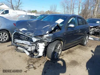 2018 Audi Q3 Premium with VIN WA1ECCFS9JR022013, listed as a IAAI auction lot 40960982 with 50663 miles. Bid and sale history available at carsss.com. Image 17.