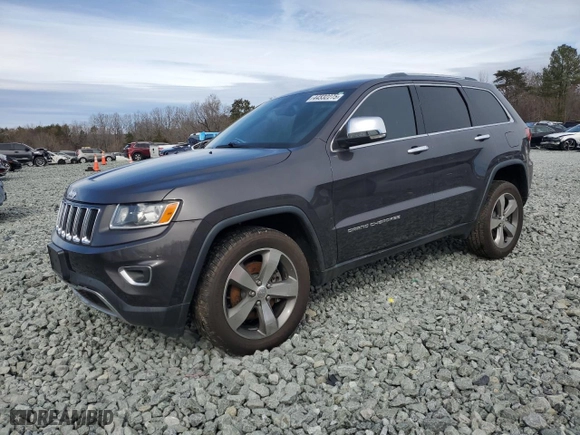 2015 Jeep Grand Cherokee Limited with VIN 1C4RJFBM3FC783569, listed as a Copart auction lot 44532275 with 0 mi miles and Salvage Title. Bid and sale history available at carsss.com. Image 1.