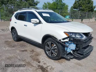 2017 Nissan Rogue SL with VIN 5N1AT2MV4HC739228, listed as a IAAI auction lot 39554820 with 40,576 mi miles and . Bid and sale history available at carsss.com. Image 1.