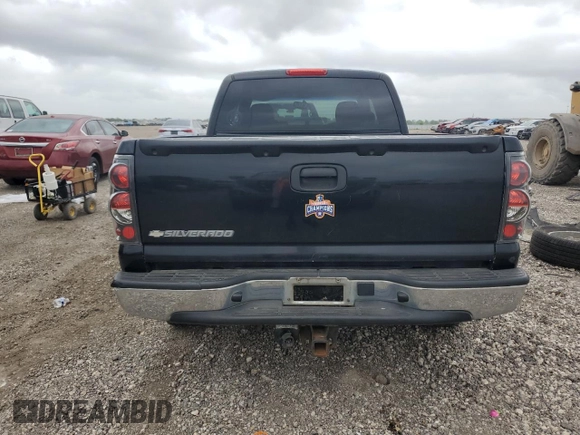 2006 Chevrolet Silverado 1500 Work Truck with VIN 1GCEC19X36Z248802, listed as a Copart auction lot 52008835 with 0 mi miles and Clean Title. Bid and sale history available at carsss.com. Image 6.