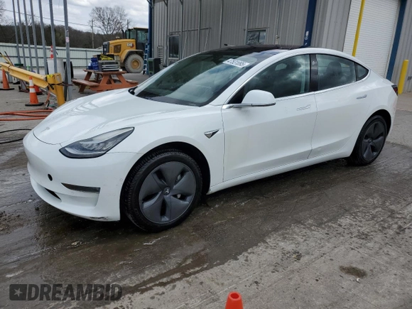 2018 Tesla Model 3 Long Range Battery with VIN 5YJ3E1EA9JF023379, listed as a Copart auction lot 47531895 with 87,613 mi miles and Salvage Title. Bid and sale history available at DreamBid. Image 1.