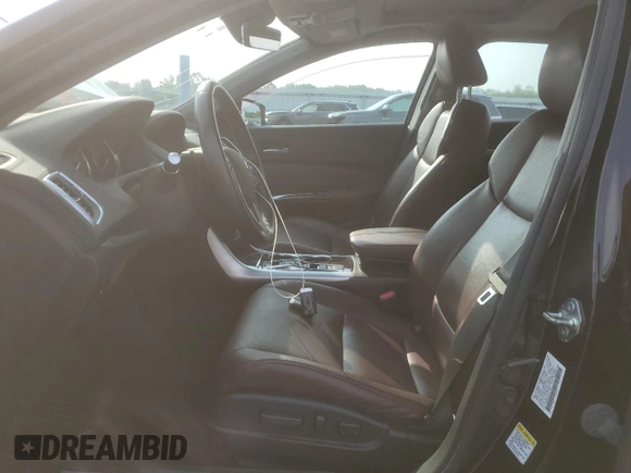 2015 Acura TLX Technology with VIN 19UUB2F50FA017332, listed as a Copart auction lot 60505425 with 108,617 mi miles and Salvage title. Bid and sale history available at DreamBid. Image 7.
