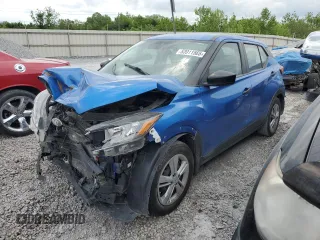 2021 Nissan Kicks S with VIN 3N1CP5BV5ML515327, listed as a Copart auction lot 53911565 with 72,148 mi miles and Clean Title. Bid and sale history available at carsss.com. Image 1.