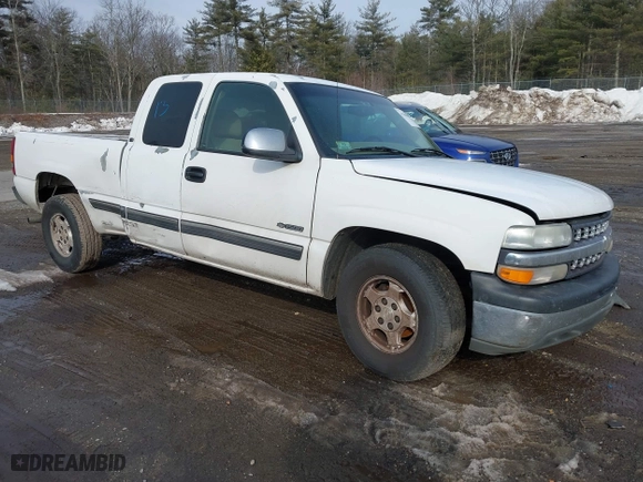 2001 Chevrolet Silverado 1500 LT with VIN 2GCEC19TX11144290, listed as a IAAI auction lot 41709661 with 405,583 mi miles. Bid and sale history available at carsss.com. Image 1.